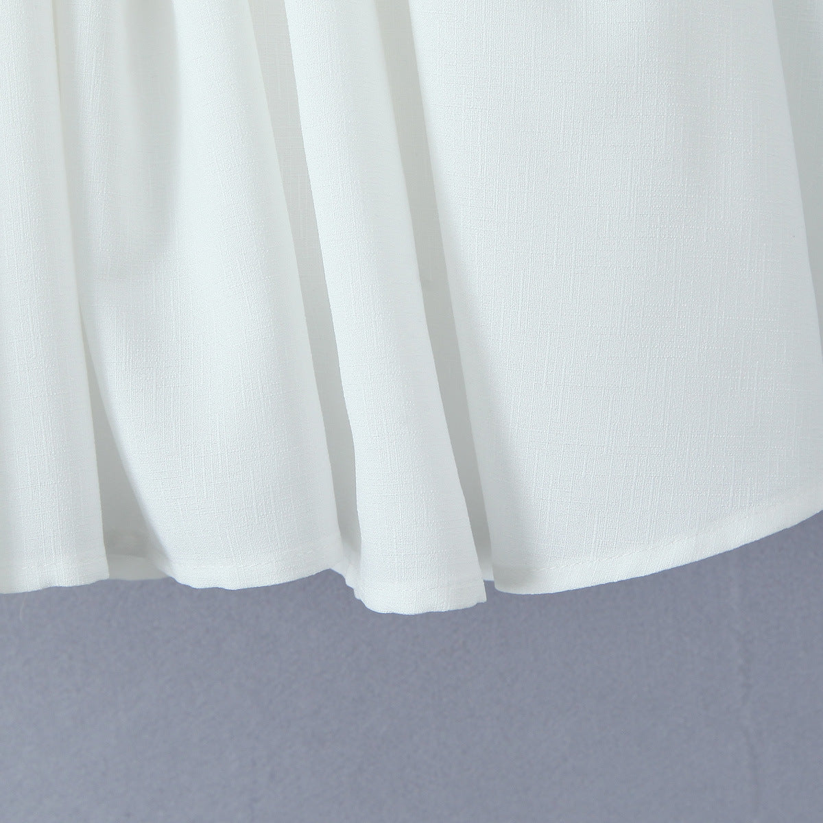 White – Waist-Cinching Camisole Slim Dress