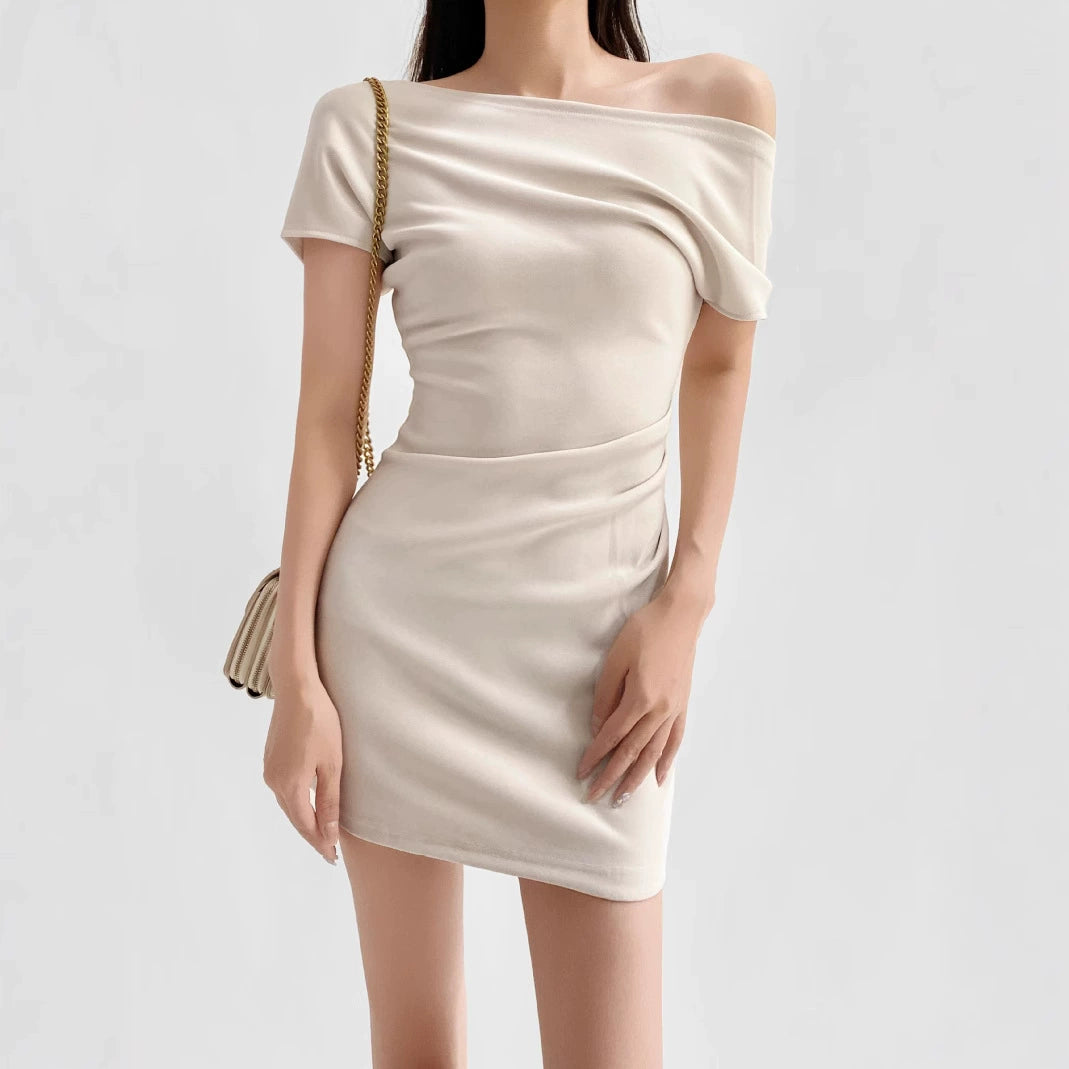 Off-White – Sexy Slim Fit Bodycon Dress