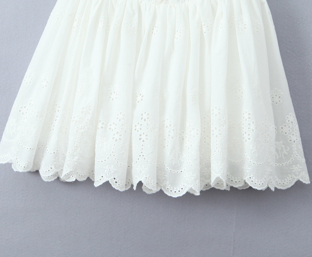 White – Slim Fit Waist-Cinching Sexy Dress