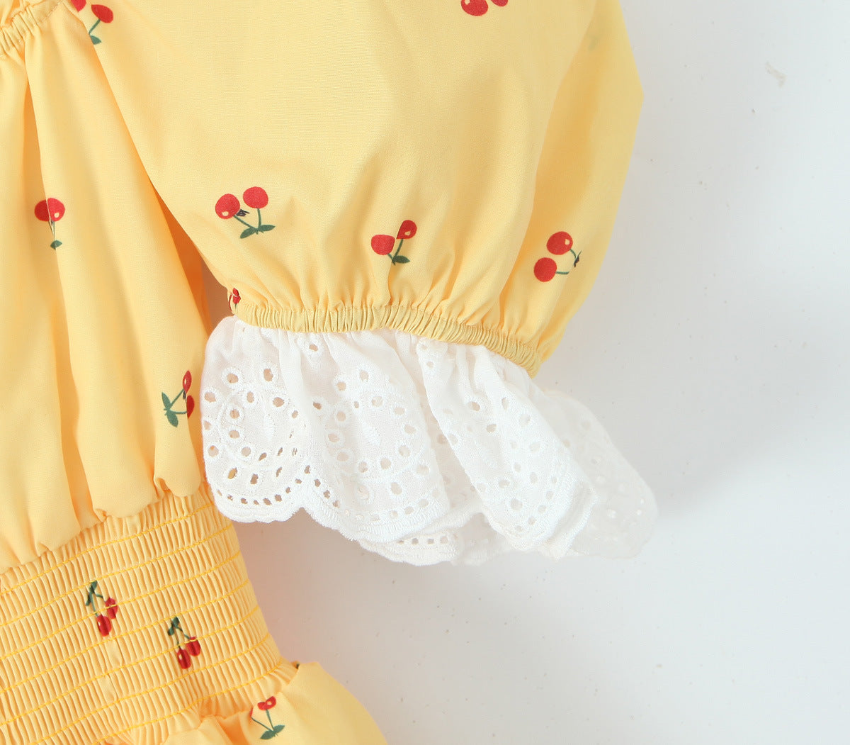 Yellow – Fresh Floral Smocked Dress