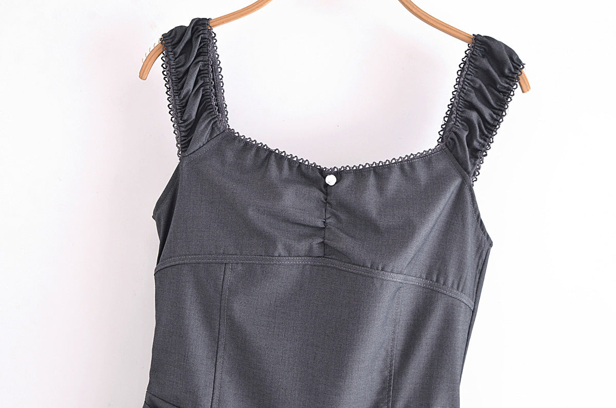 Gray - Sexy Ultra-Short Body-Hugging Dress
