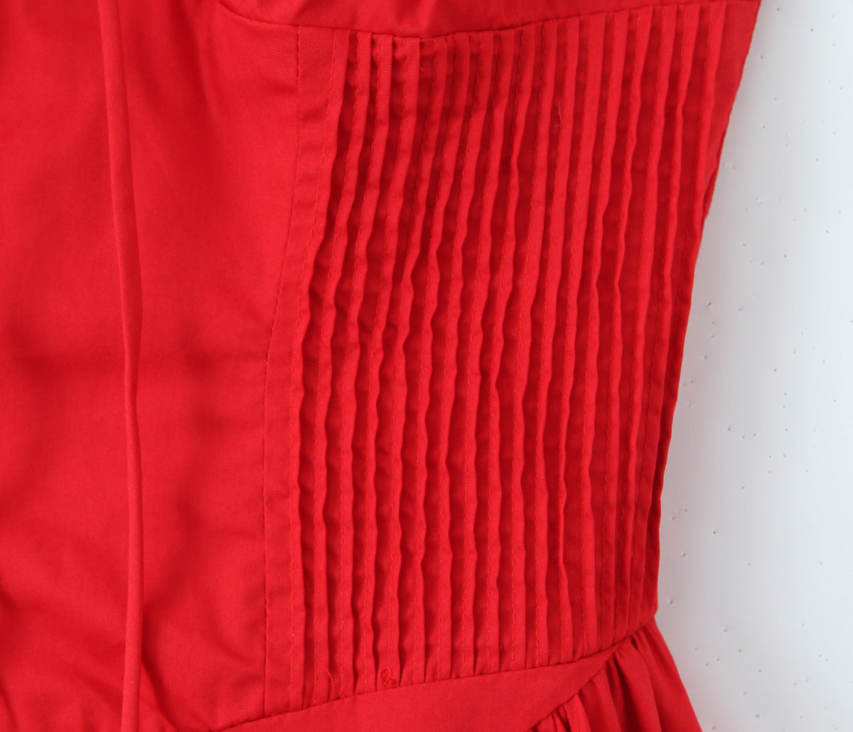 Red - Backless Halter Bodycon Dress