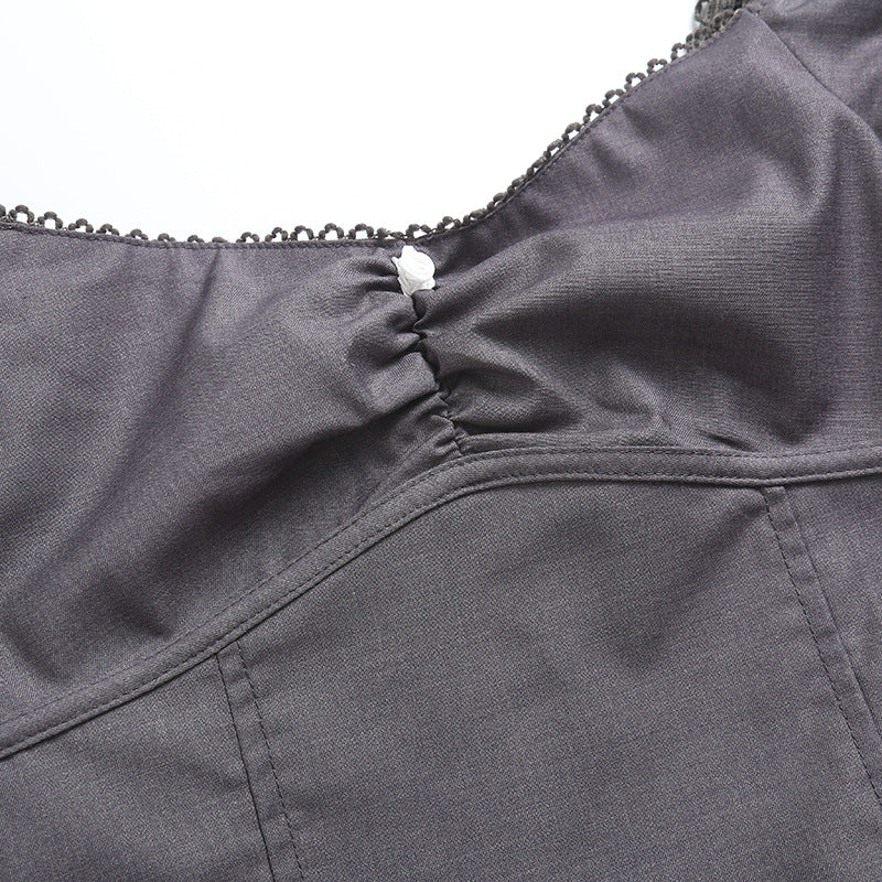 Gray – Slim Fit Waist-Hugging Bodycon Dress