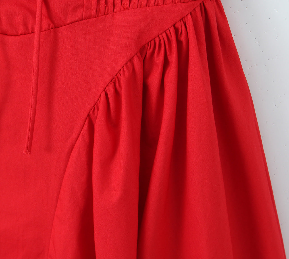 Red - Backless Halter Bodycon Dress