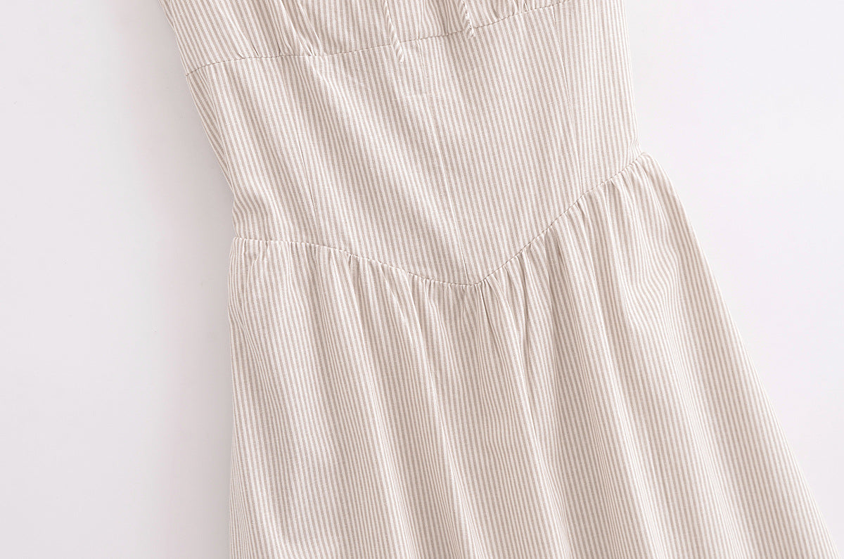Off-White - Casual Vacation Tank Dress
