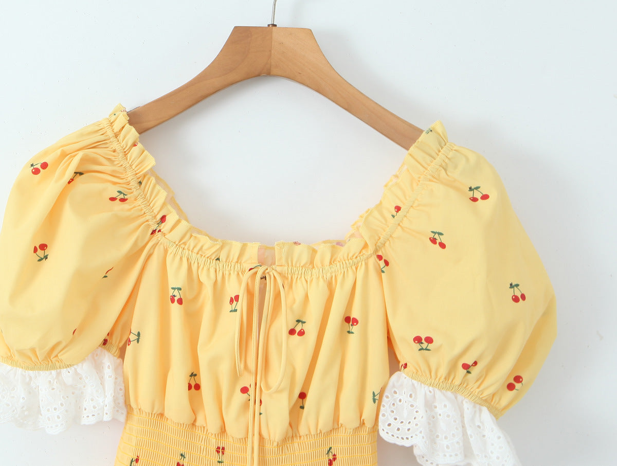 Yellow – Fresh Floral Smocked Dress