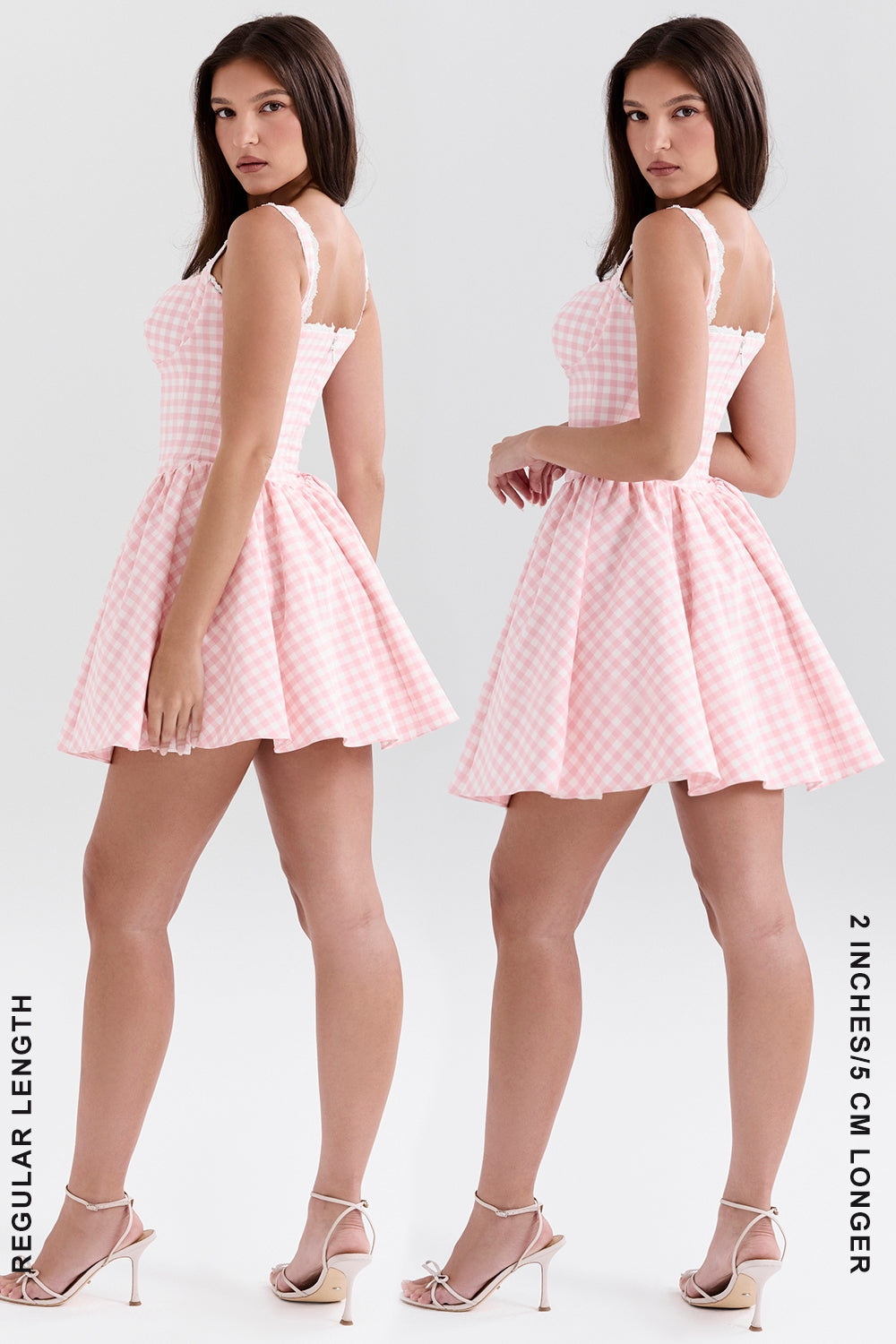 Pink – Sweet Floral Spaghetti Strap Dress