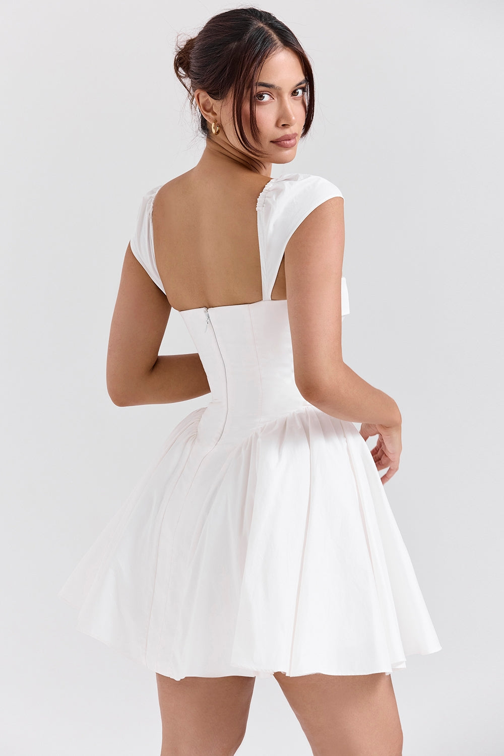 White – Flirty Pure Babe A-Line Dress