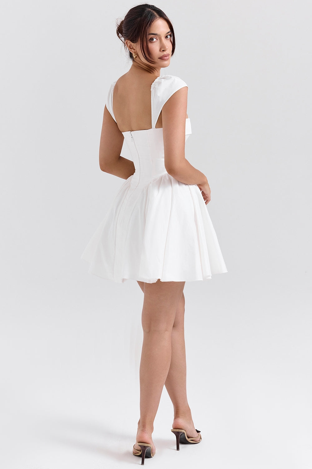 White – Flirty Pure Babe A-Line Dress