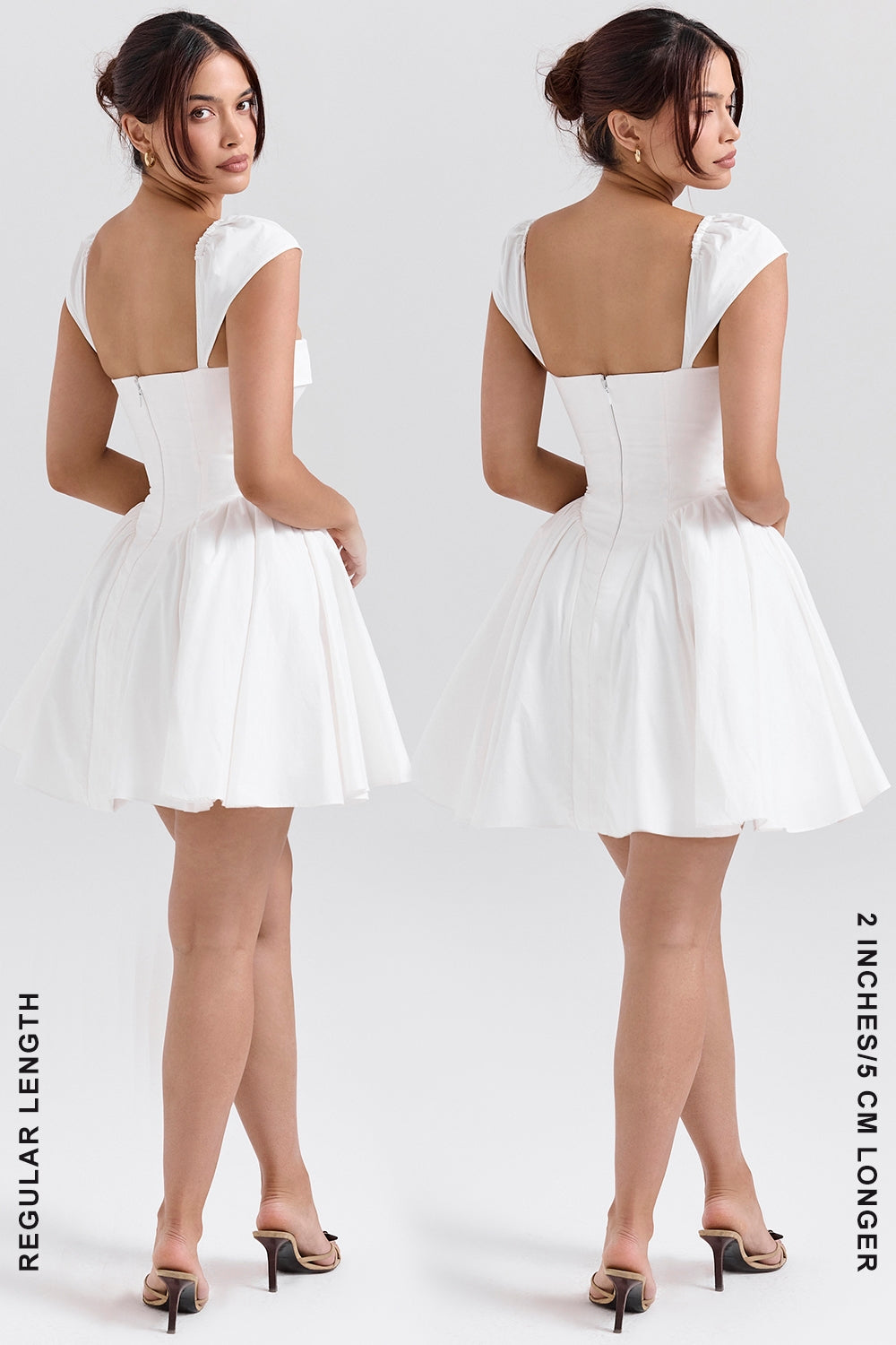 White – Flirty Pure Babe A-Line Dress