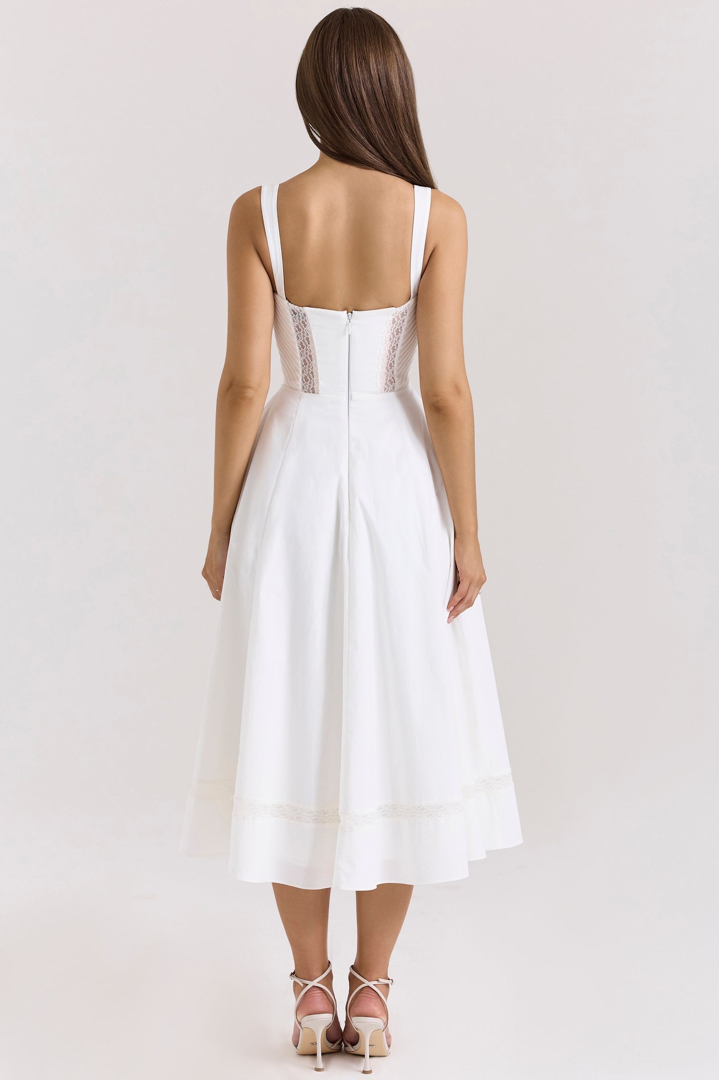 White – Sexy Holiday Spaghetti Strap Dress