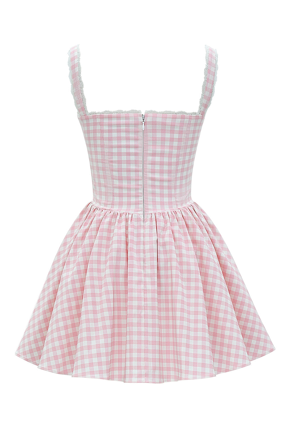 Pink – Sweet Floral Spaghetti Strap Dress