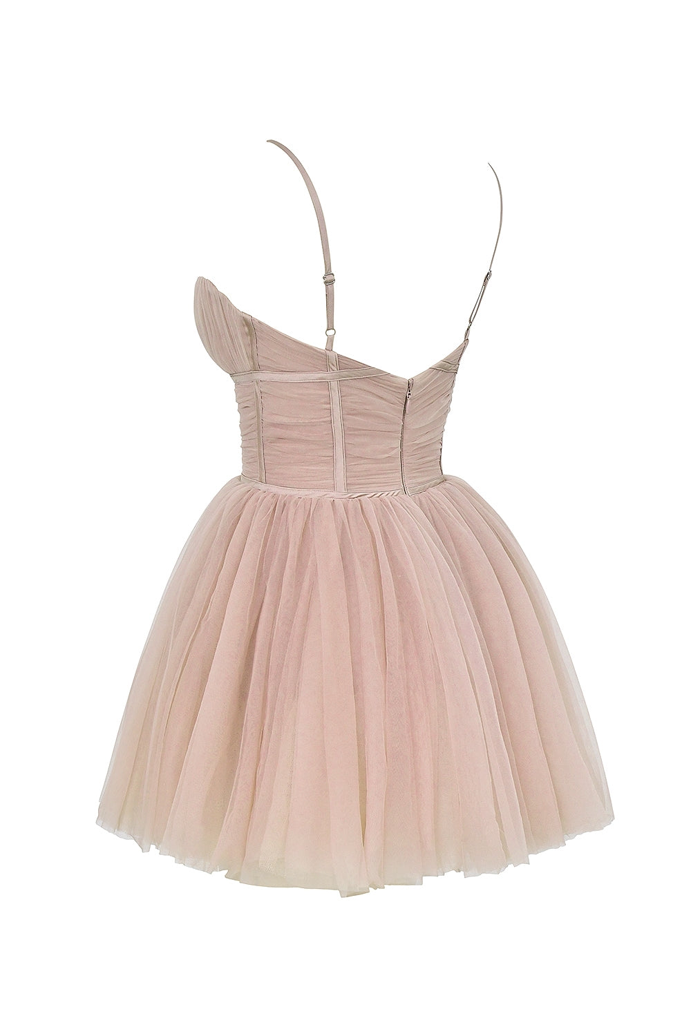 Pink – Sweet Fairy-Inspired Spaghetti Strap Dress