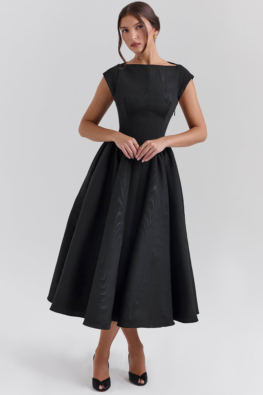 Black – Sexy Backless Slim Fit A-Line Dress