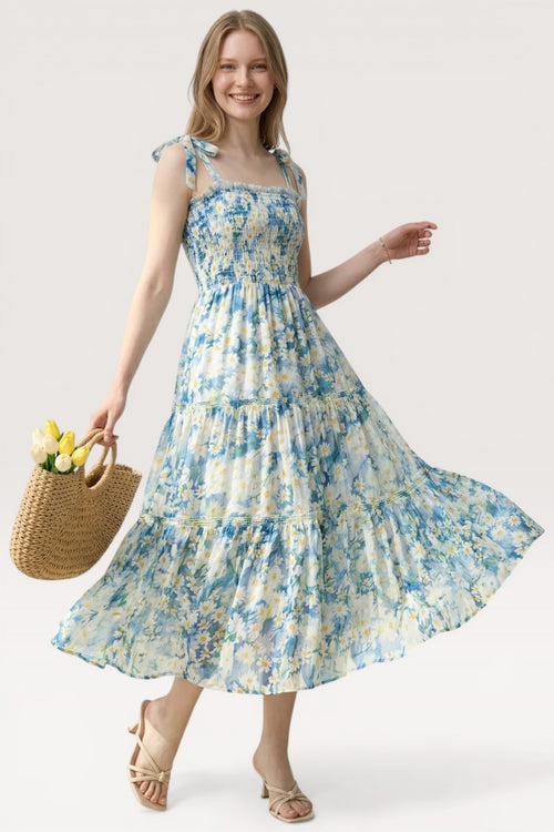Lunara · Daisy Whisper Midi Dress