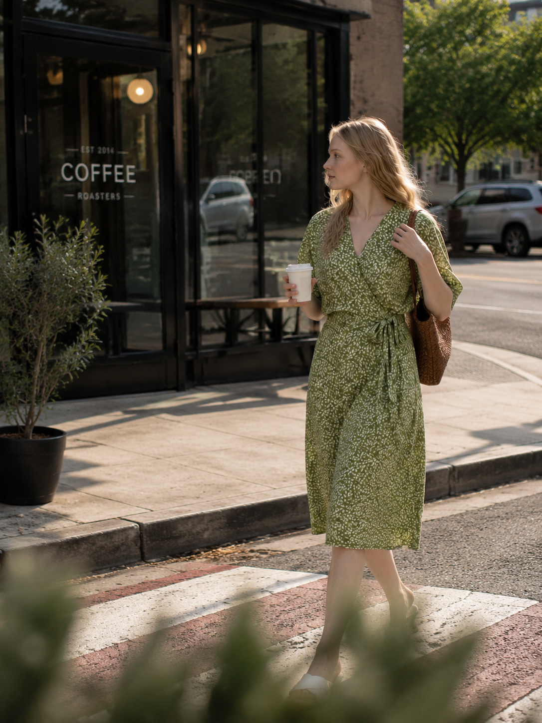 Thalassa · Mint Mirage Midi Dress