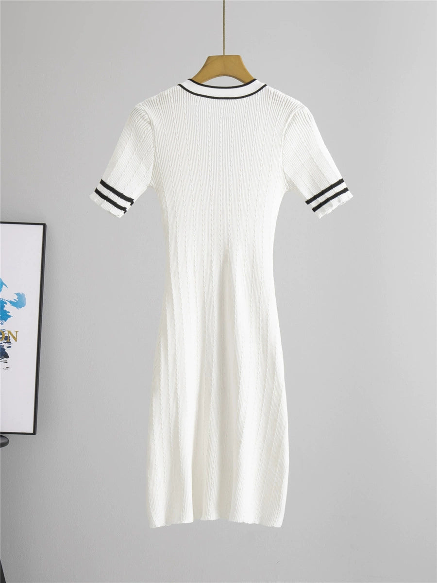White – Slim Fit Bodycon Dress