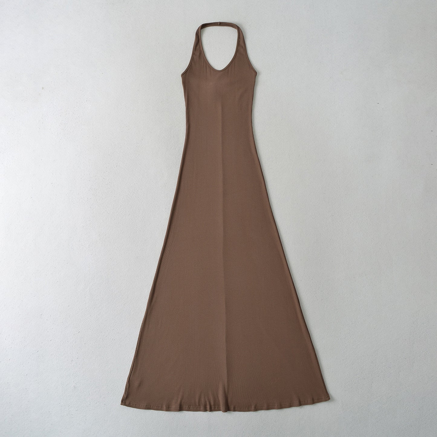 Coffee – Sexy High-Waisted Slim Dress