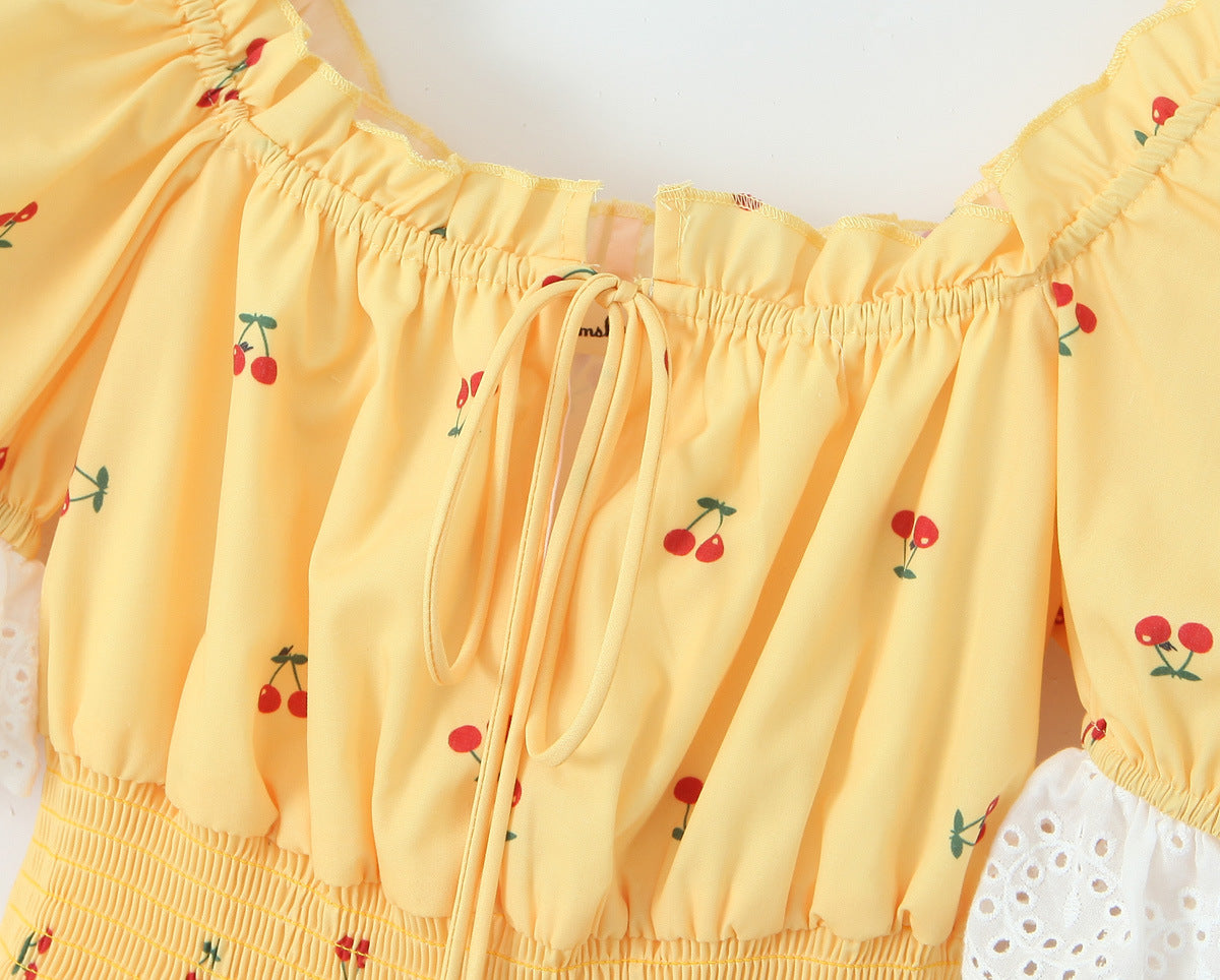 Yellow – Fresh Floral Smocked Dress
