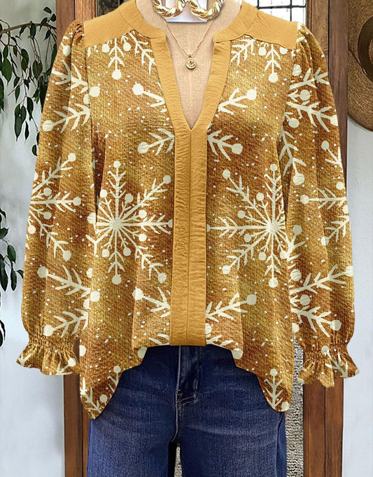 Stunning Yellow Long Sleeve Top