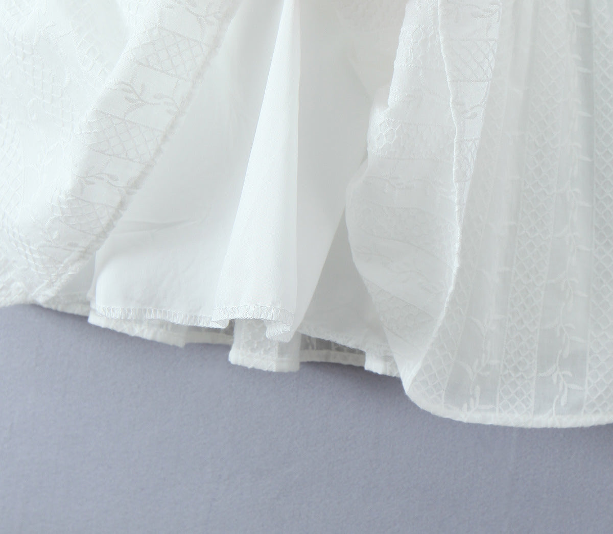 White – Slim-Fit Tank Strap Dress