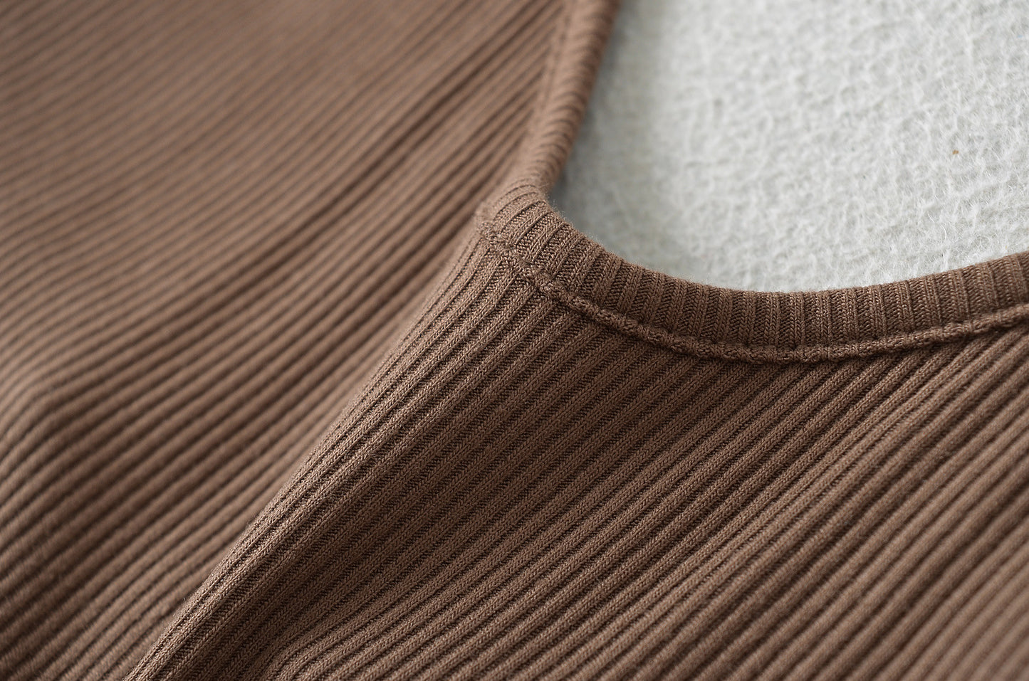 Coffee – Sexy High-Waisted Slim Dress