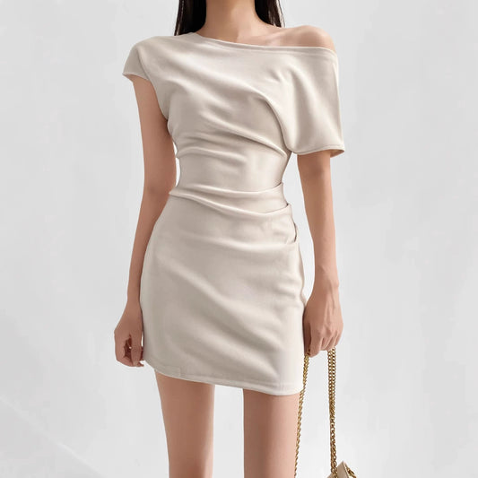 Off-White – Sexy Slim Fit Bodycon Dress