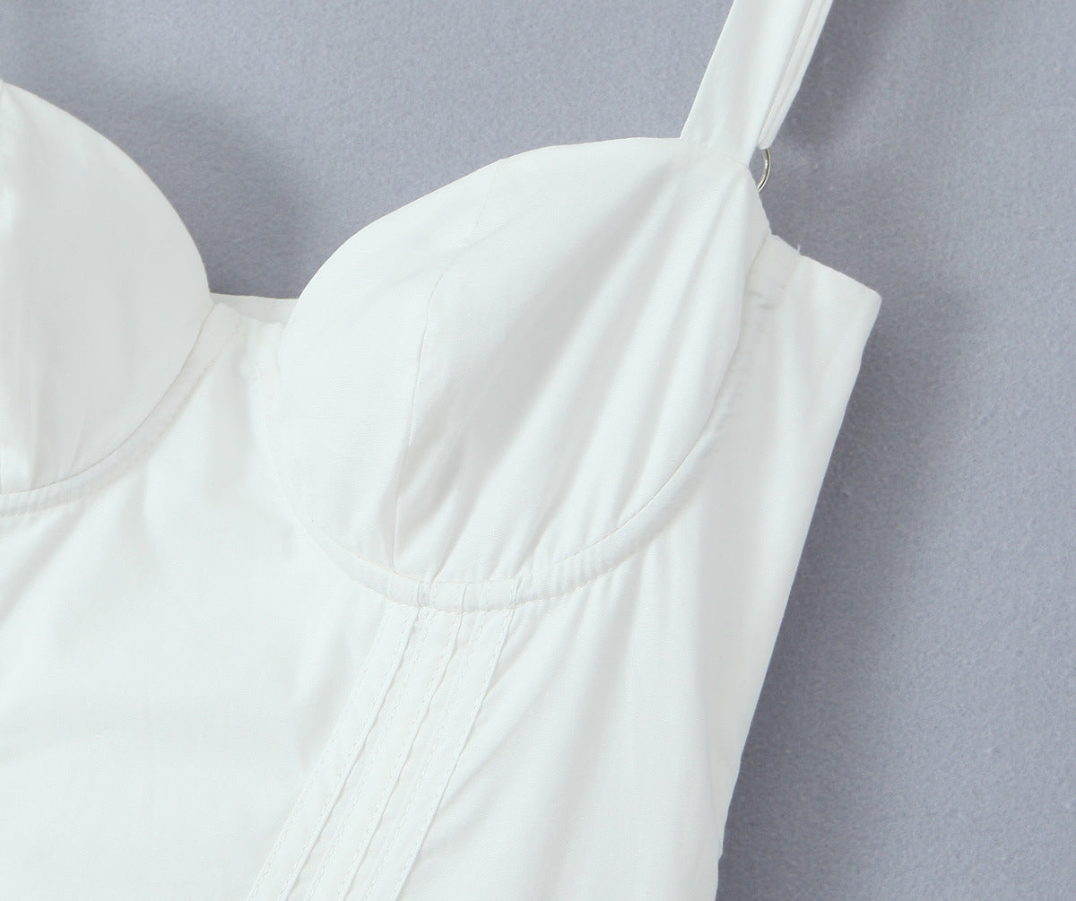 White – Sexy Backless Tie-Strap Dress