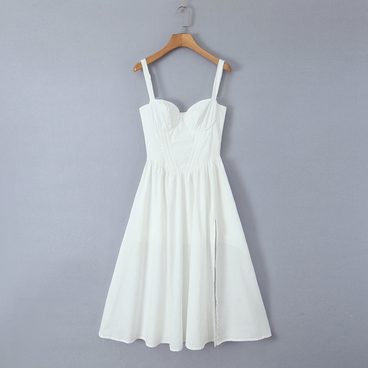 White – Sexy Backless Tie-Strap Dress
