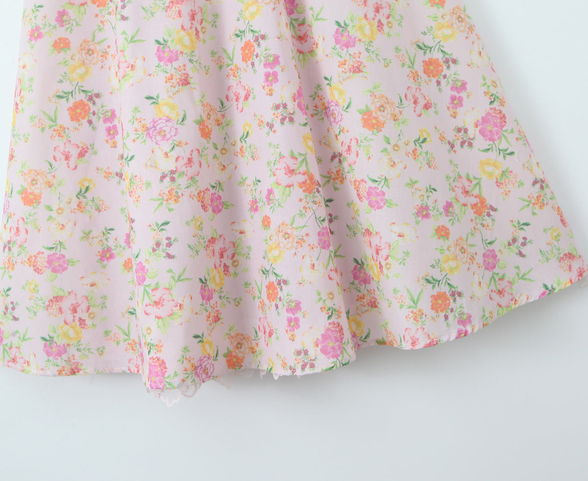 Floral - Spaghetti Strap Floral Sweet & Sassy Dress
