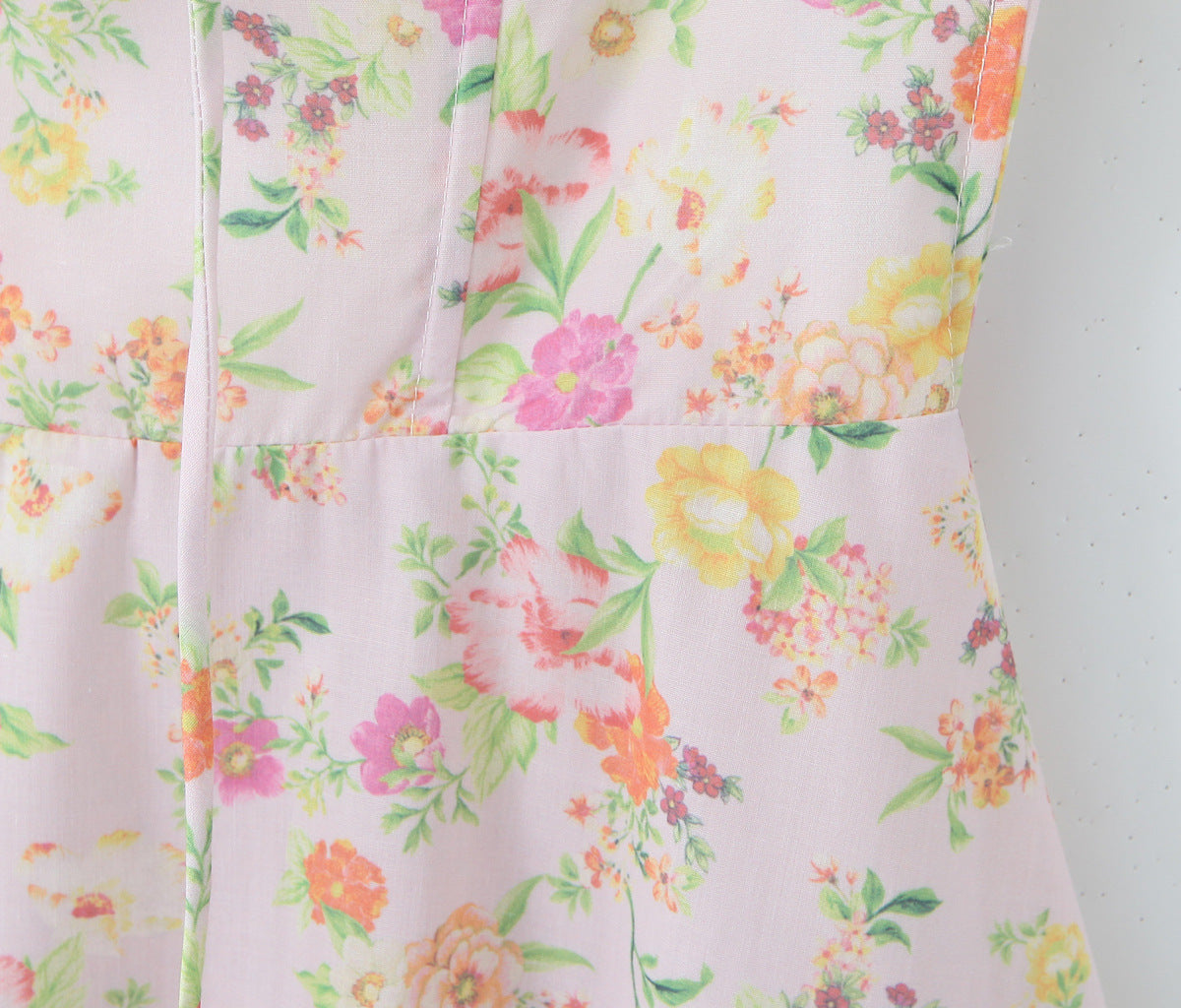 Floral - Spaghetti Strap Floral Sweet & Sassy Dress