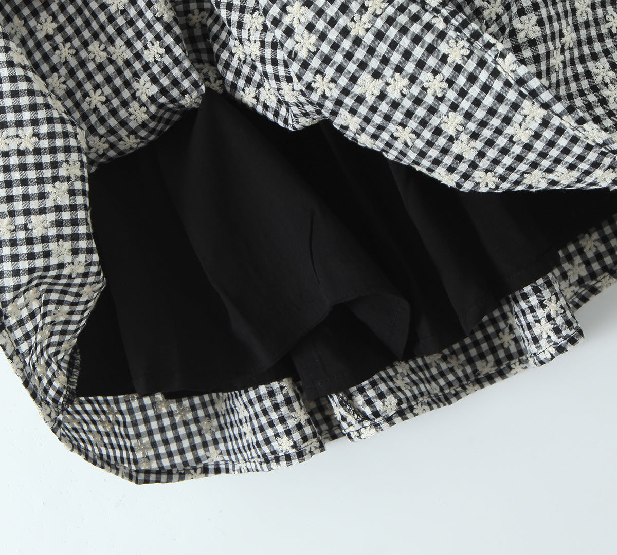 Plaid – Halter Backless A-Line Dress