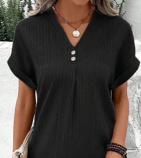 Cool Plain Short Sleeve Mini Dress