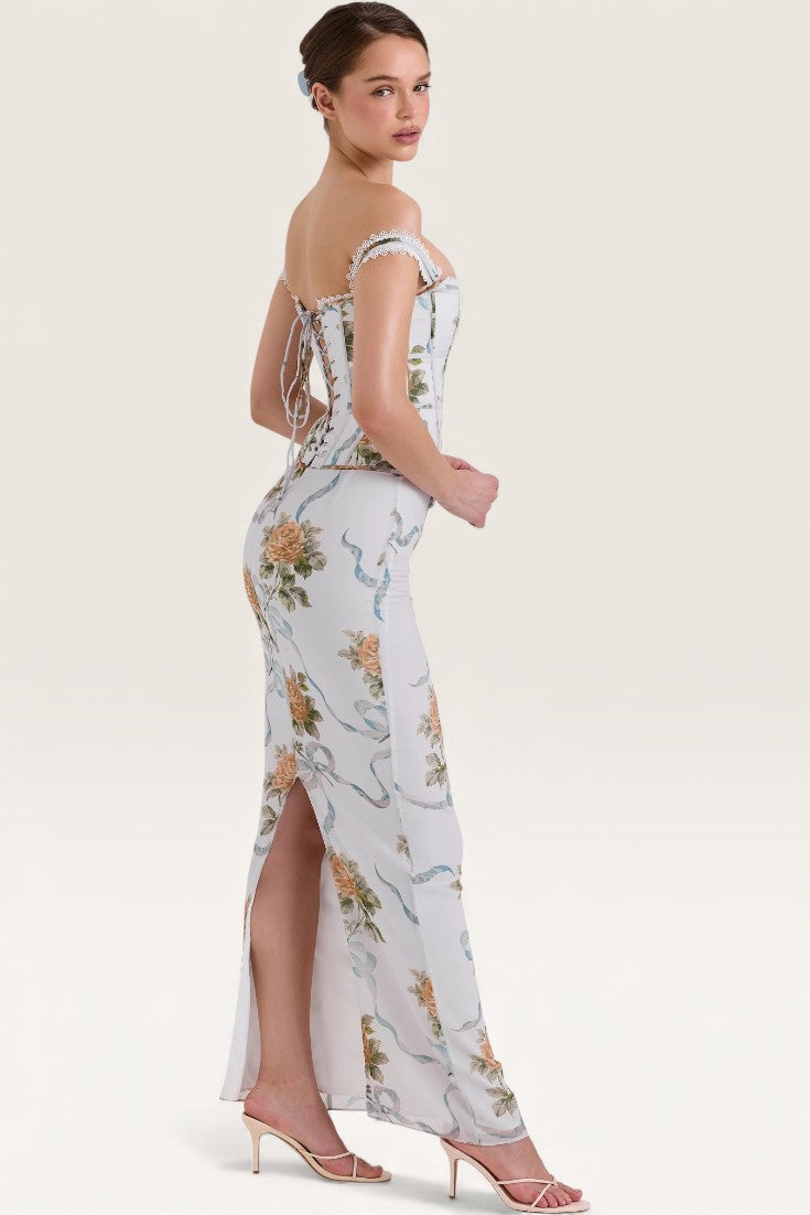 White – Vintage-Inspired Bodycon Sleeveless Dress