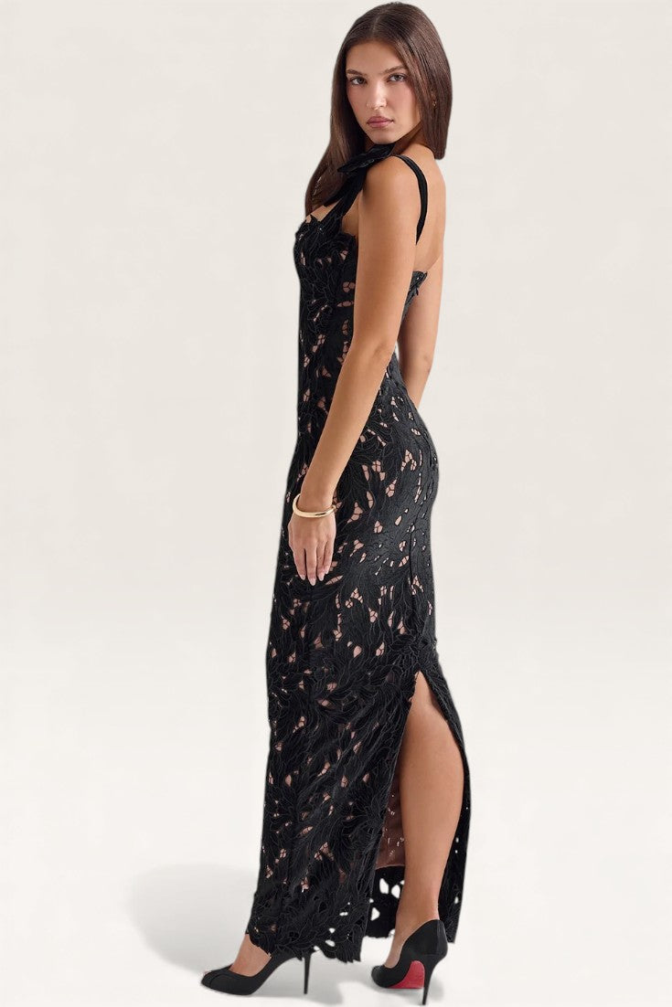 Black – Sexy Fashion Lace Dress
