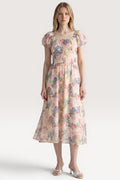 Mirelle · Rose Petal Midi Dress