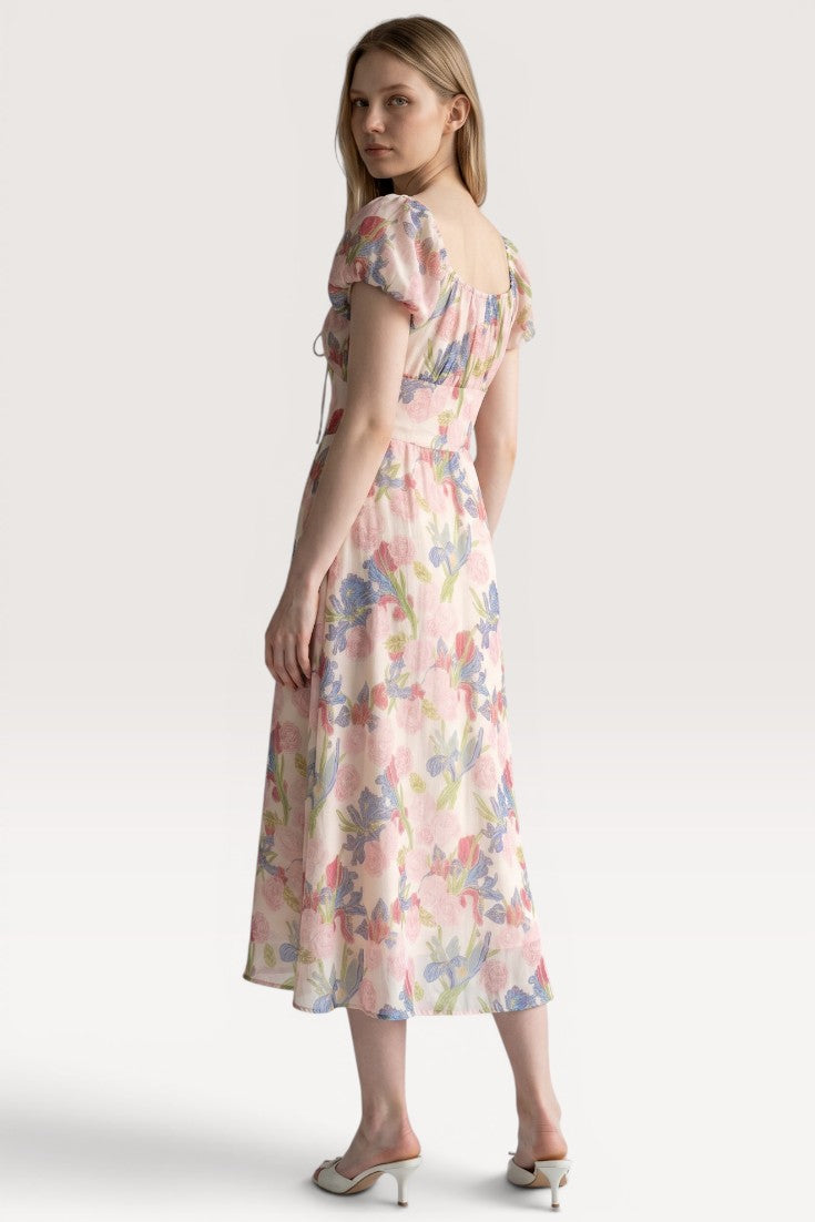 Mirelle · Rose Petal Midi Dress