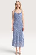 Selene · Bluebell Whisper Midi Dress