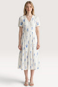 Isolde · Ivory Whisper Midi Dress