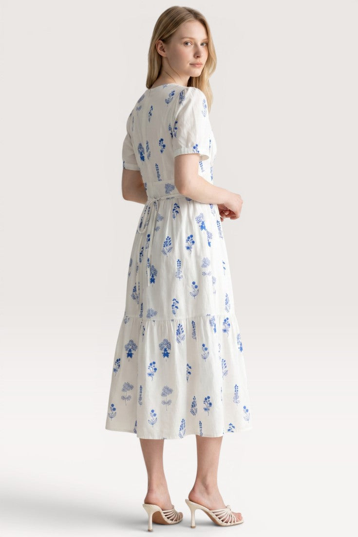 Isolde · Ivory Whisper Midi Dress