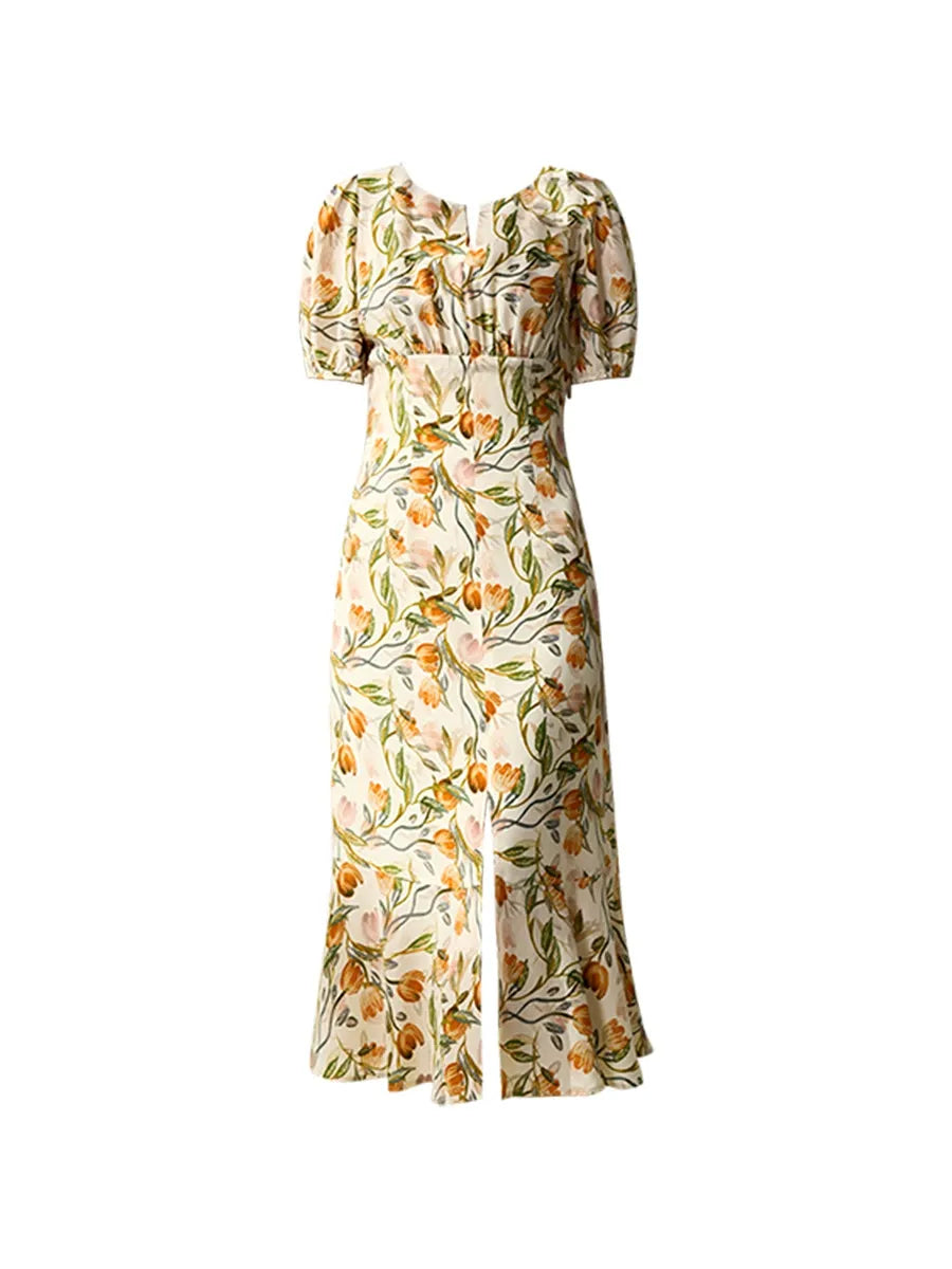 Solara · Tulip Blossom Midi Dress