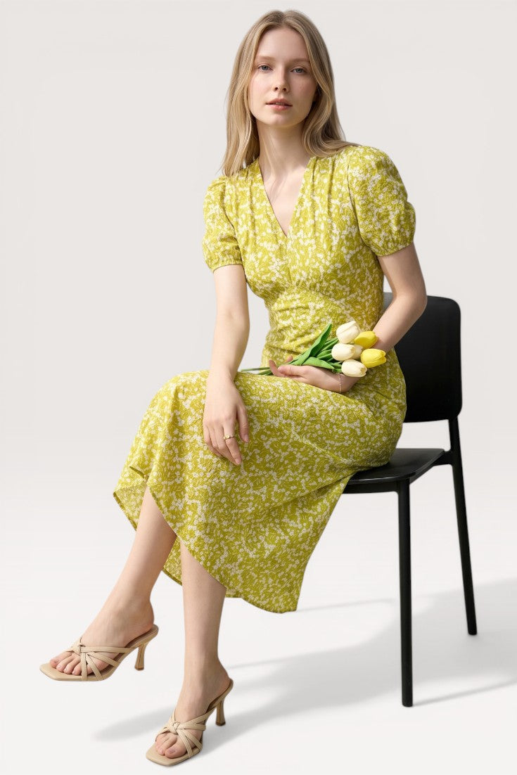 Velora · Vanilla Mist Midi Dress