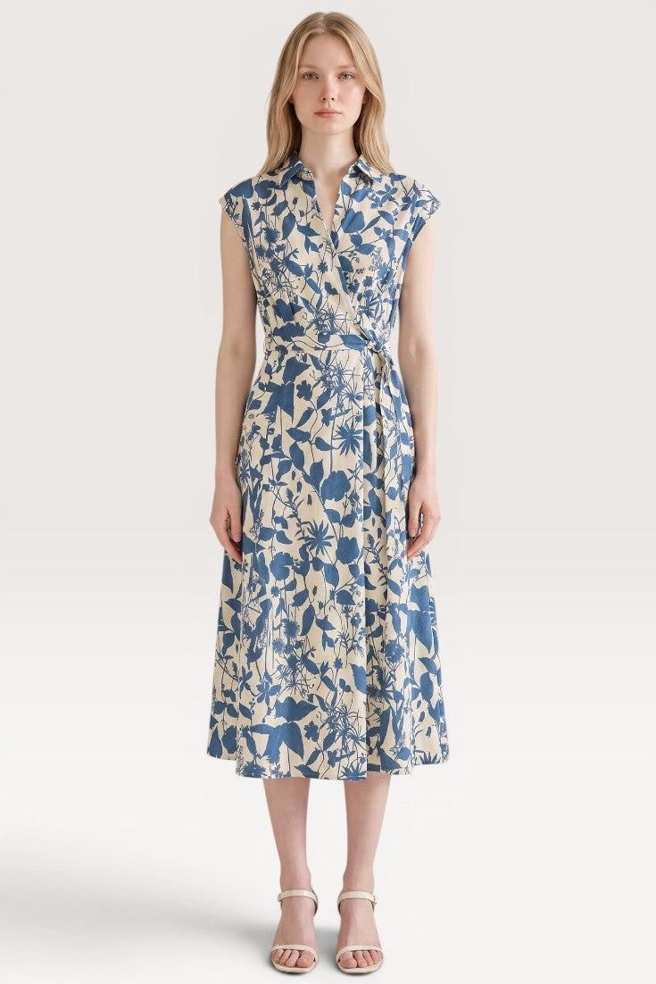 Fiora · Provence Bloom Midi Dress