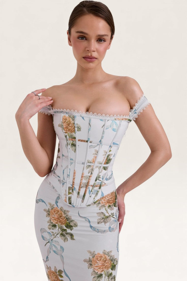 White – Vintage-Inspired Bodycon Sleeveless Dress